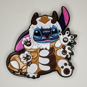 JUMBO 3 INCH Stitch as Appa Enamel Pin